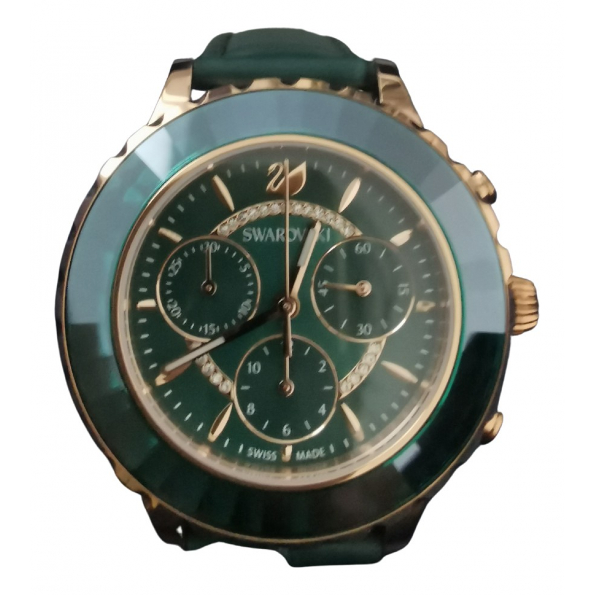 Watch Swarovski Green in Steel - 19482502